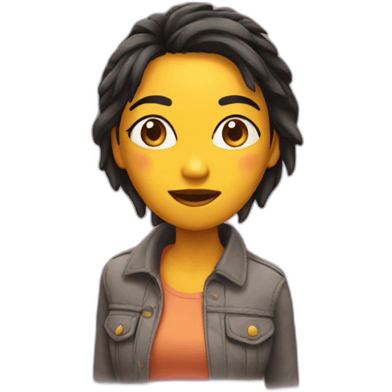 chica emoji