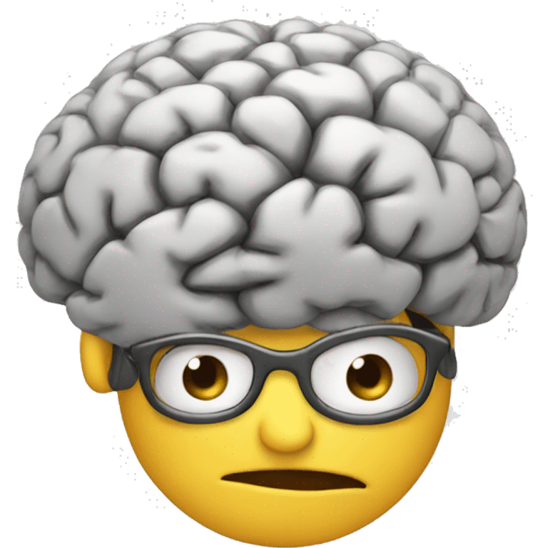 Busy brain Thinking emoji