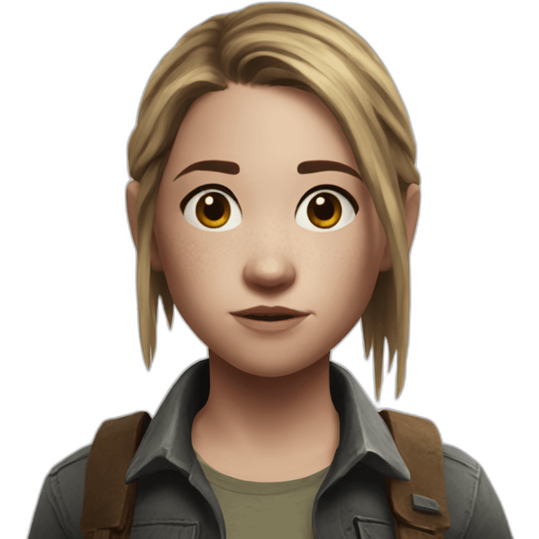 ellie from the last of us emoji