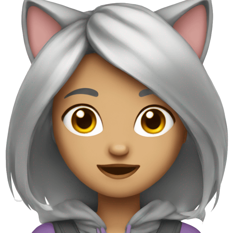 CAT girl emoji