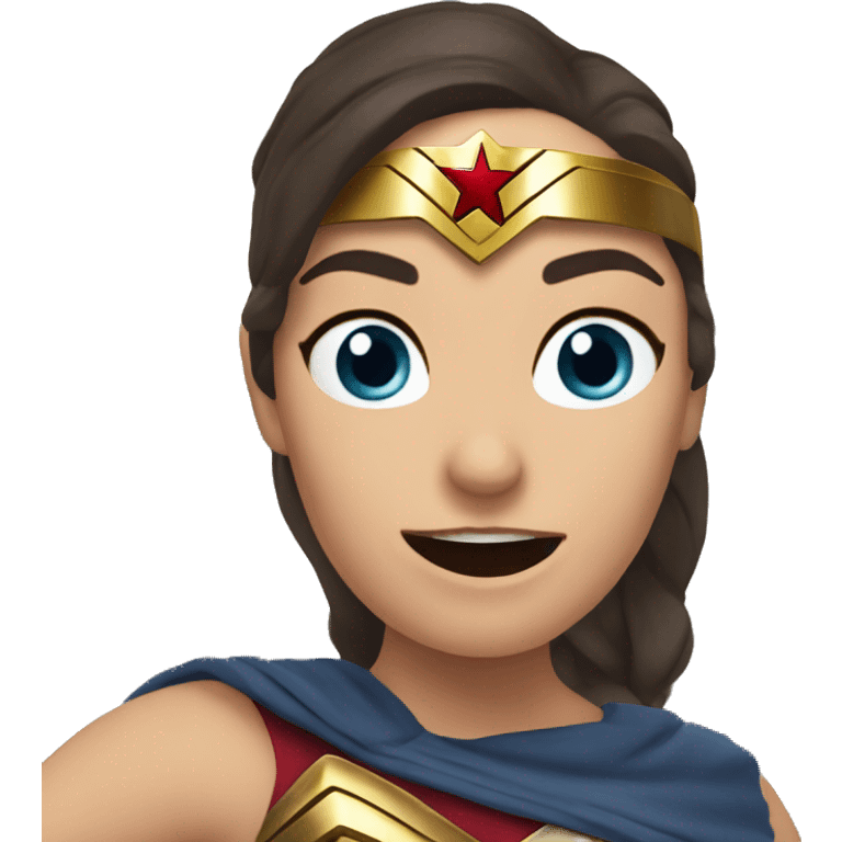 Wonder women boomerang emoji