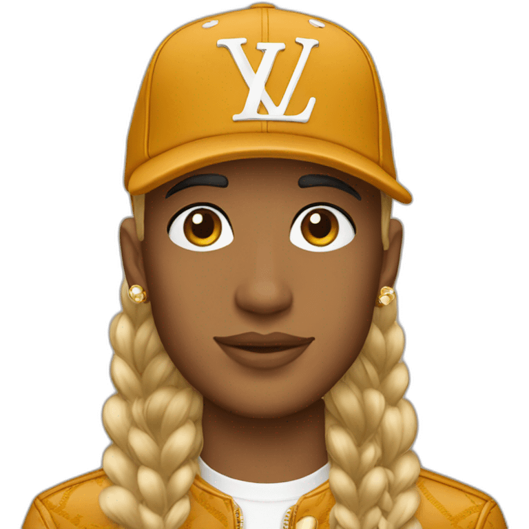 Louis Vuitton cap emoji