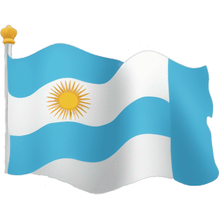 Bandera de Córdoba Argentina emoji