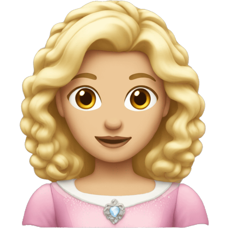 blonde pretty princess emoji