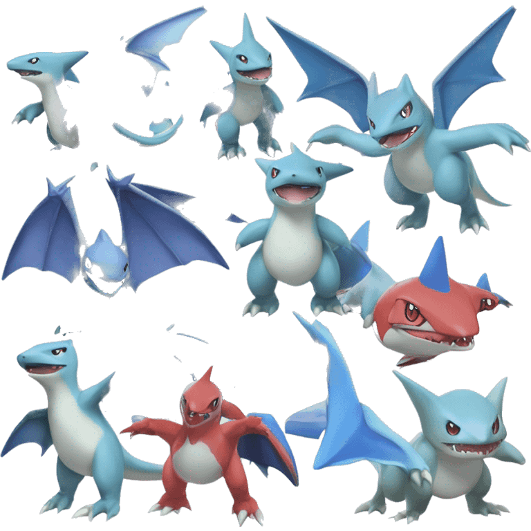 Latios-Gible-Larvitar-Salamence-Sharpedo-Gabite-Digimon Full Body emoji