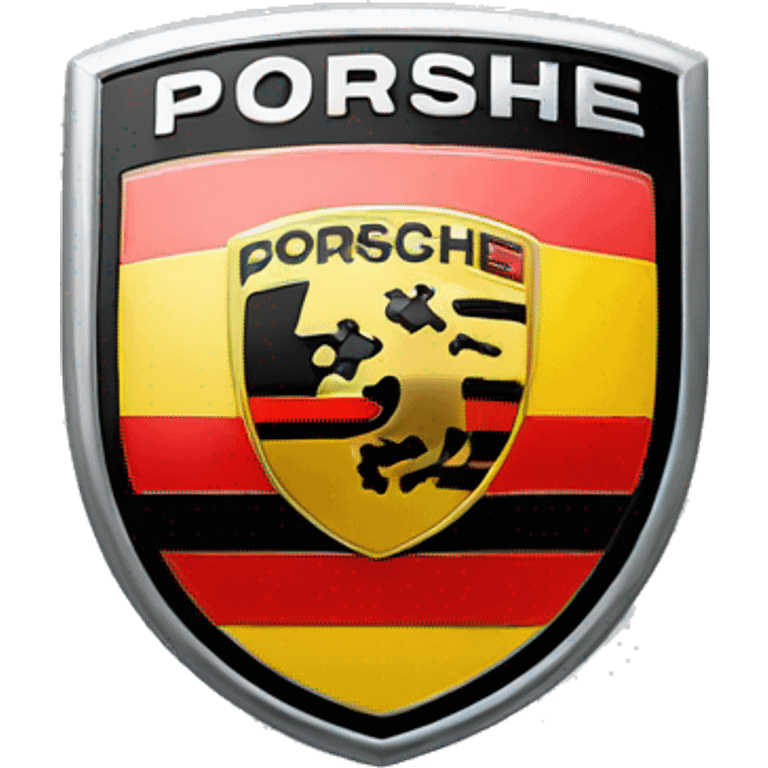 Porsche logo emoji