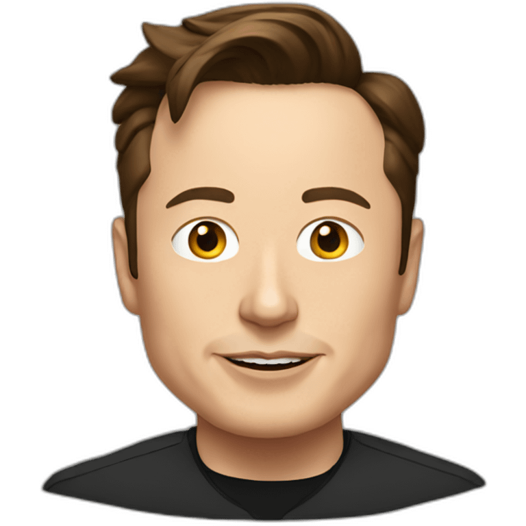 Elon Musk emoji