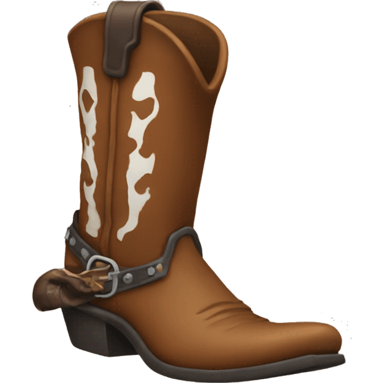 cowboy boot emoji