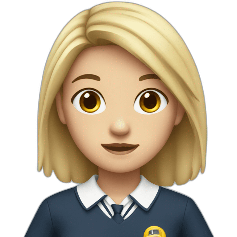 girl-with-school-uniform emoji