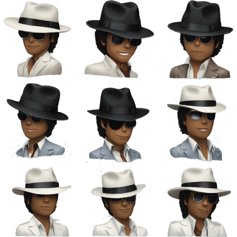 Michael jackson Smooth criminal  emoji