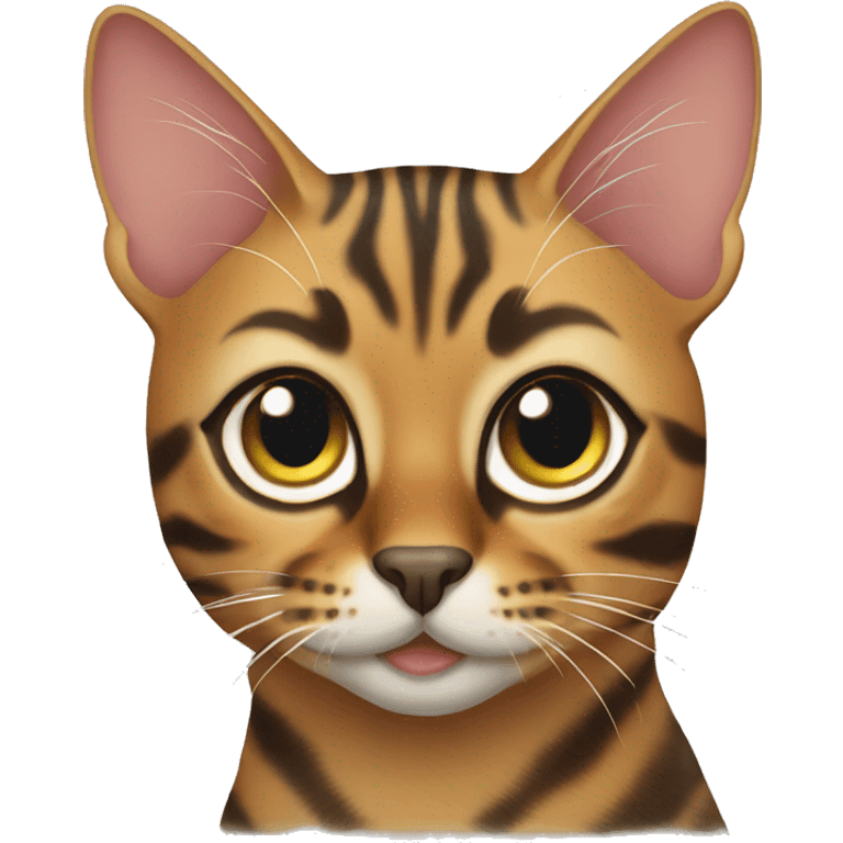 Bengal cat emoji