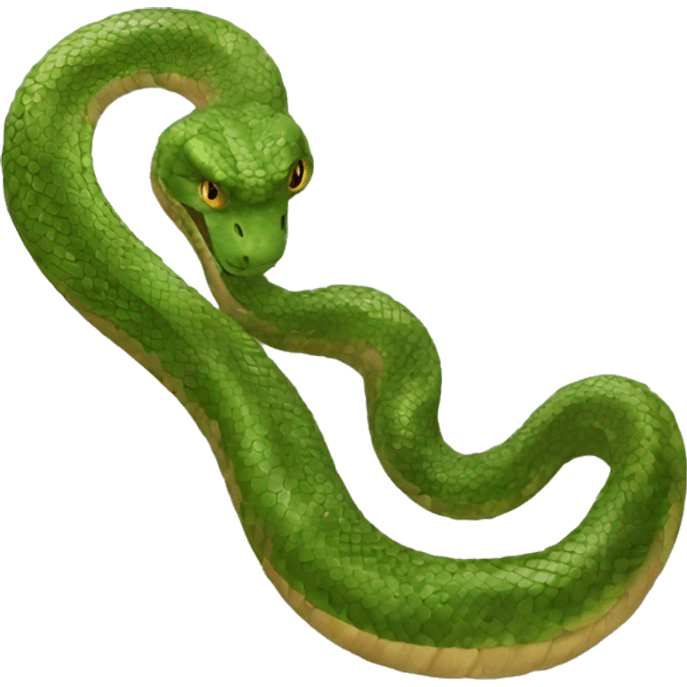 J vais que tu me donne un lettre S avec serpent emoji