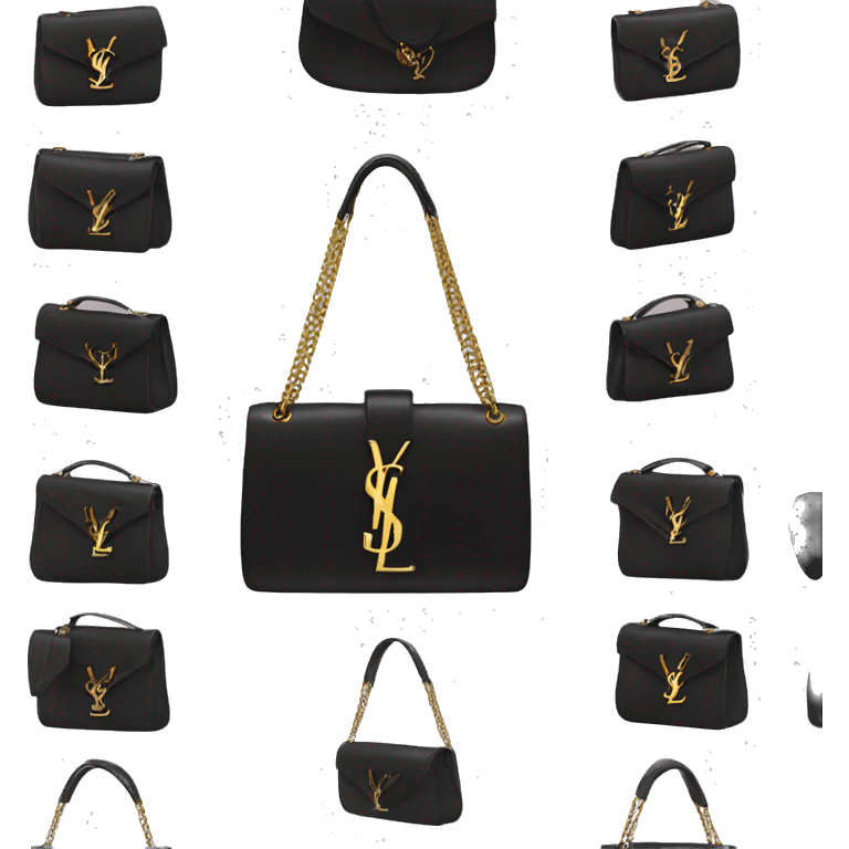 YSL bag emoji