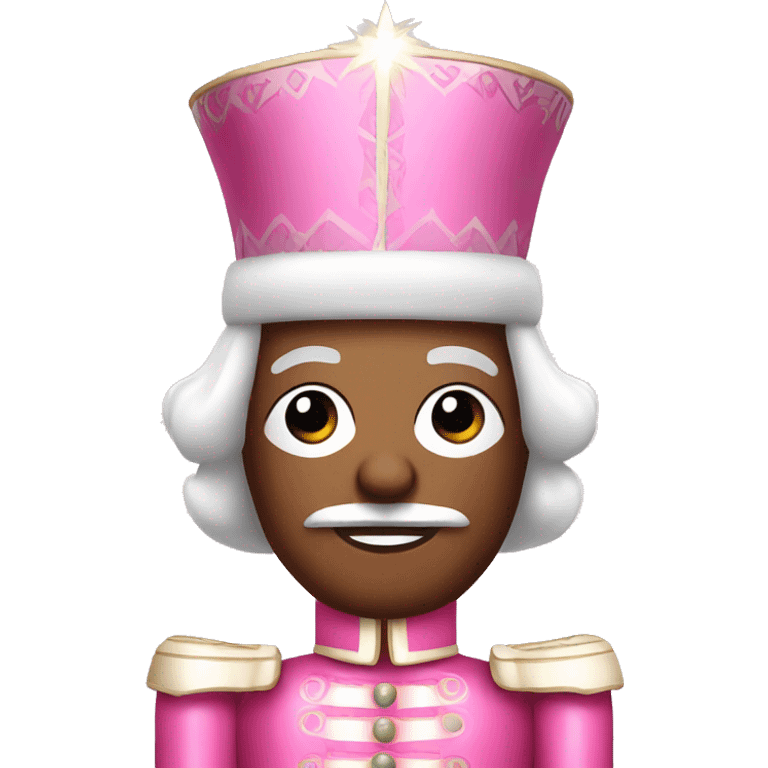 Pink Nutcracker  emoji