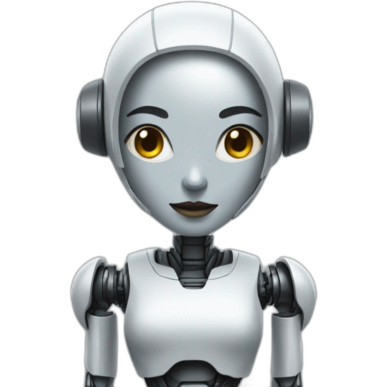 robot woman emoji