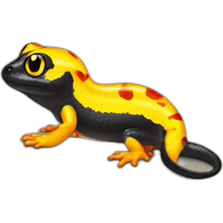 Fire salamander emoji