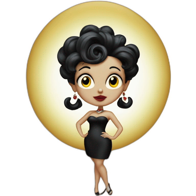 3 eyed betty boop emoji