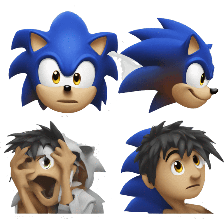 the sonic emoji