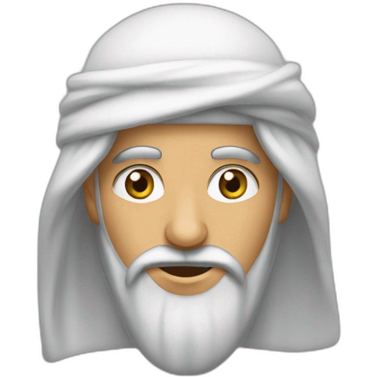 Arabe qui vole des objets chez des gens emoji