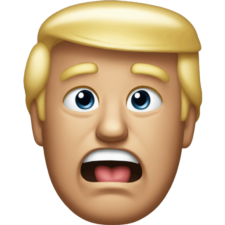 Trump crying emoji