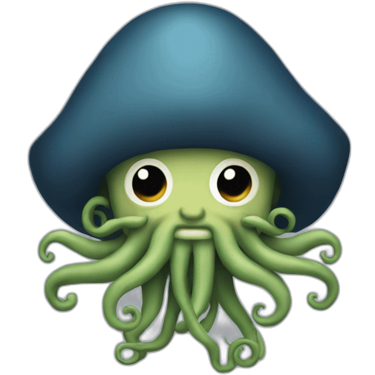 Davy Jones with tentacles emoji