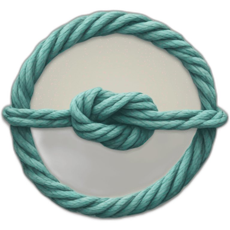 Knot tied in a circle  emoji