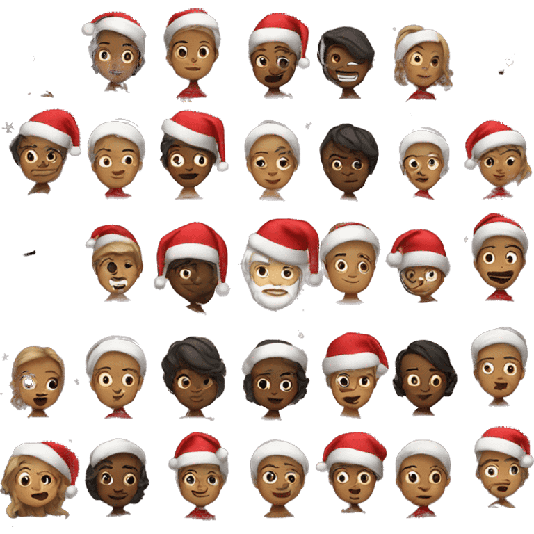 Christmas night  emoji