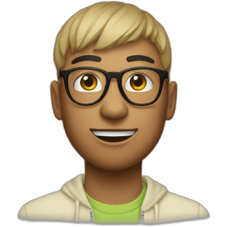 Bad bunny singer  emoji