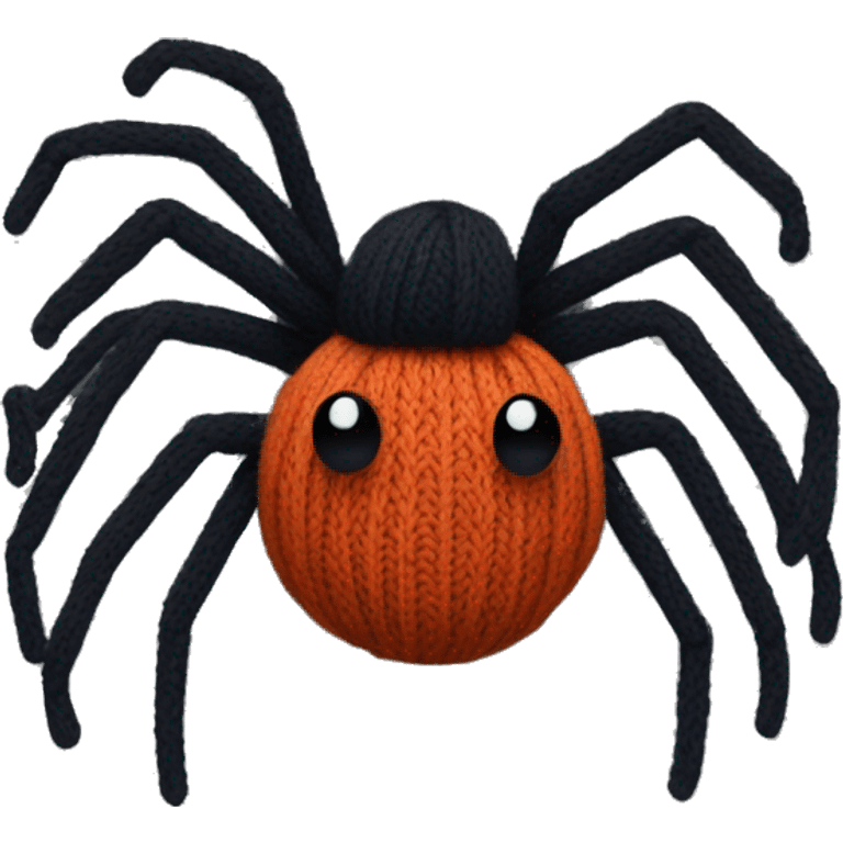 knitted spider emoji