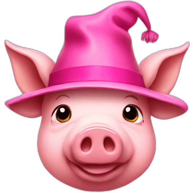 pig-with-hat emoji