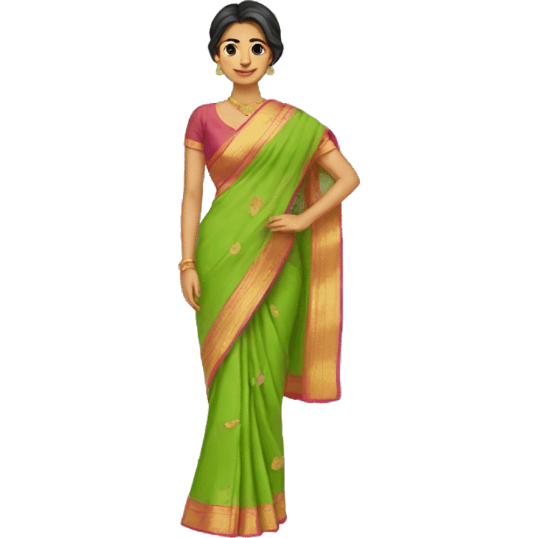 Saree emoji