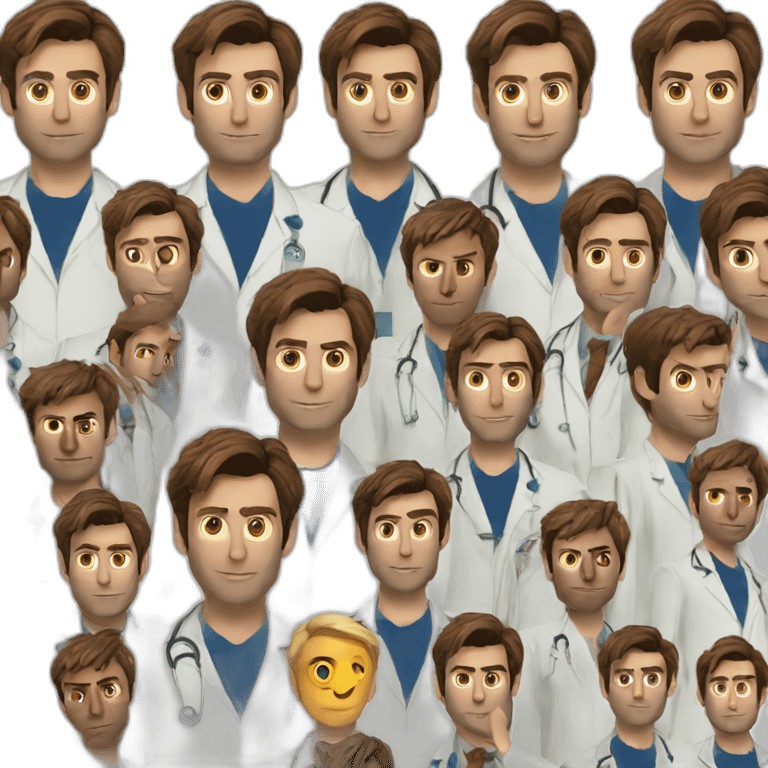 David Tennant as Doctor Who emoji