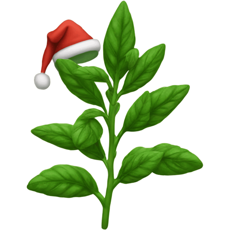 Herb in Santa suit emoji