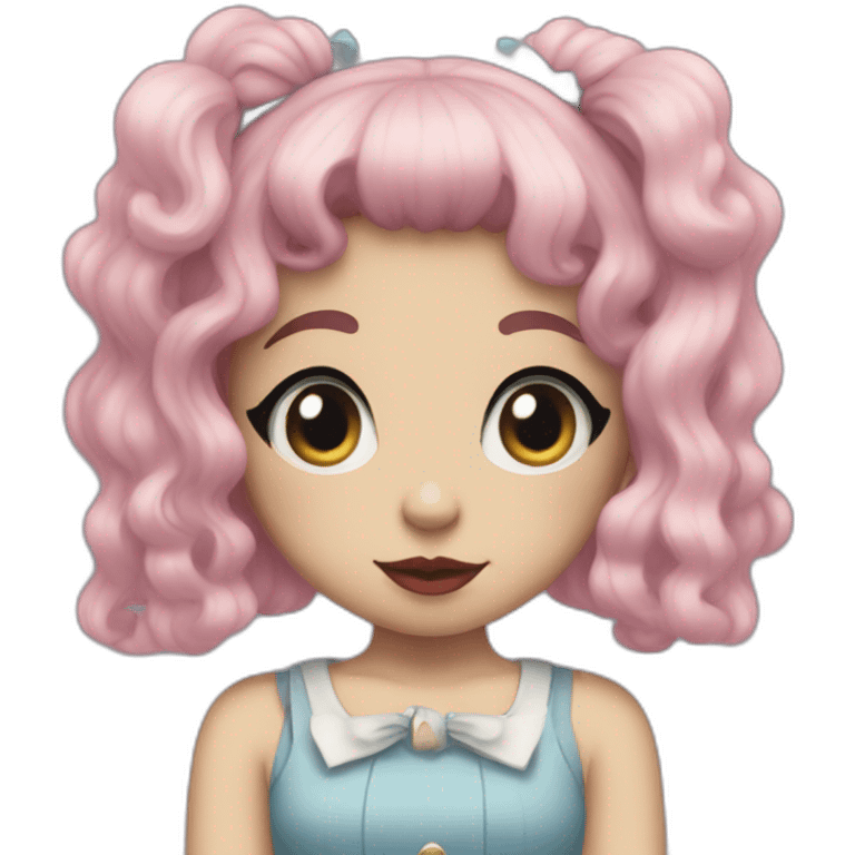 Melanie Martinez standing emoji