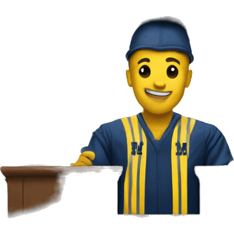 University of Michigan emoji