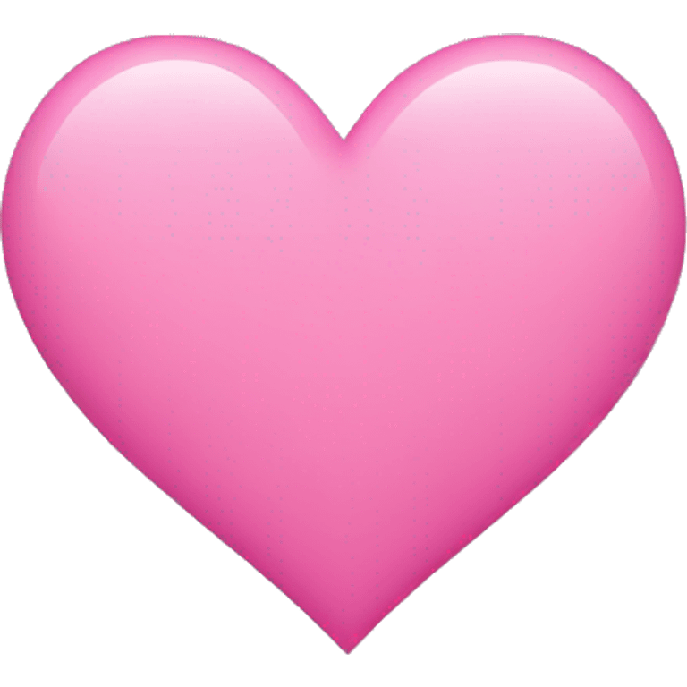 pink heart outline emoji