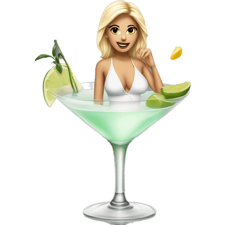 Pornstar Martini emoji