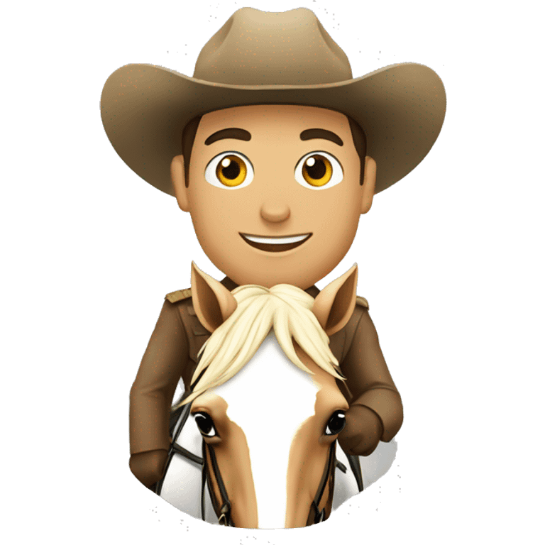 Ronaldo sur un cheval emoji