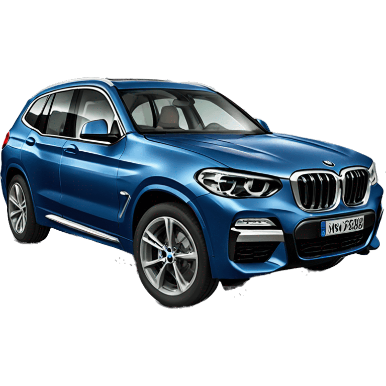 2018 BMW X3 Blue emoji