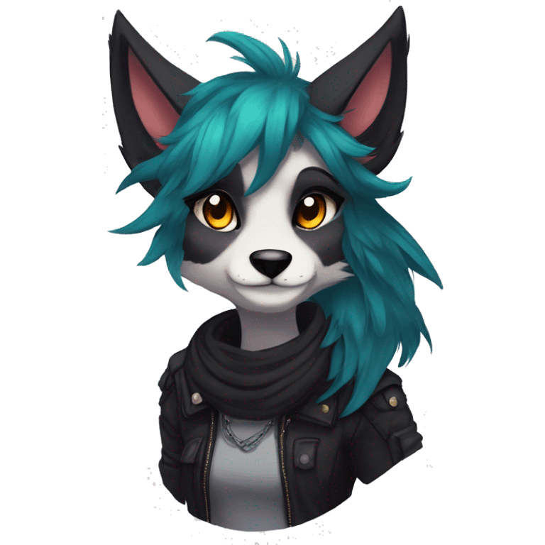 Edgy anthro furry by Falvie, griffsnuff, LiLaiRa emoji