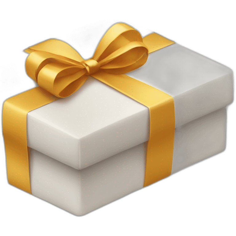 gift box realistic smooth rounded corners emoji