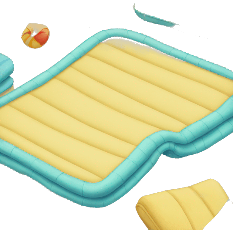 beach mattress  emoji