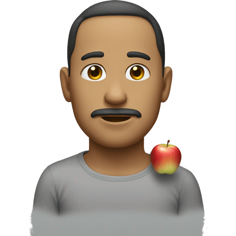 standard apple emoji (no face) emoji