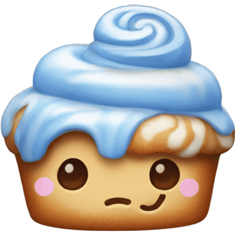 Cinnamonroll (blue hello kitty friend) emoji