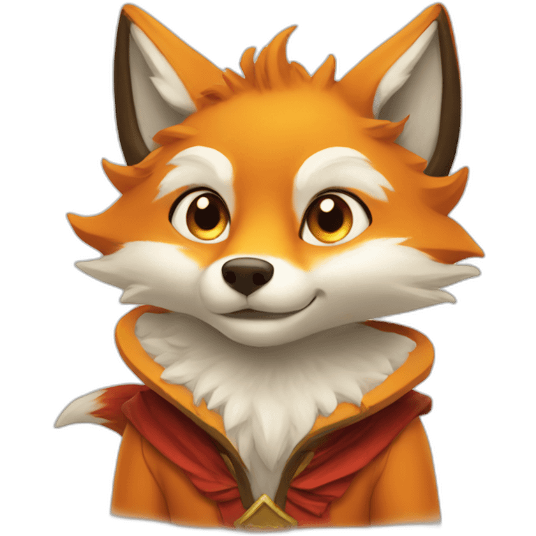 Magic fox emoji