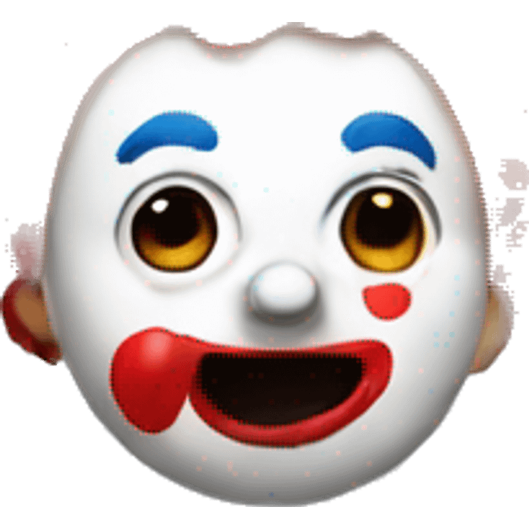 clown that pukes emoji