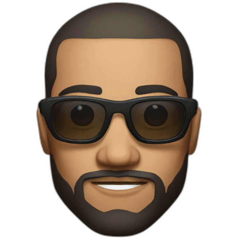 MMA fighter with glases emoji