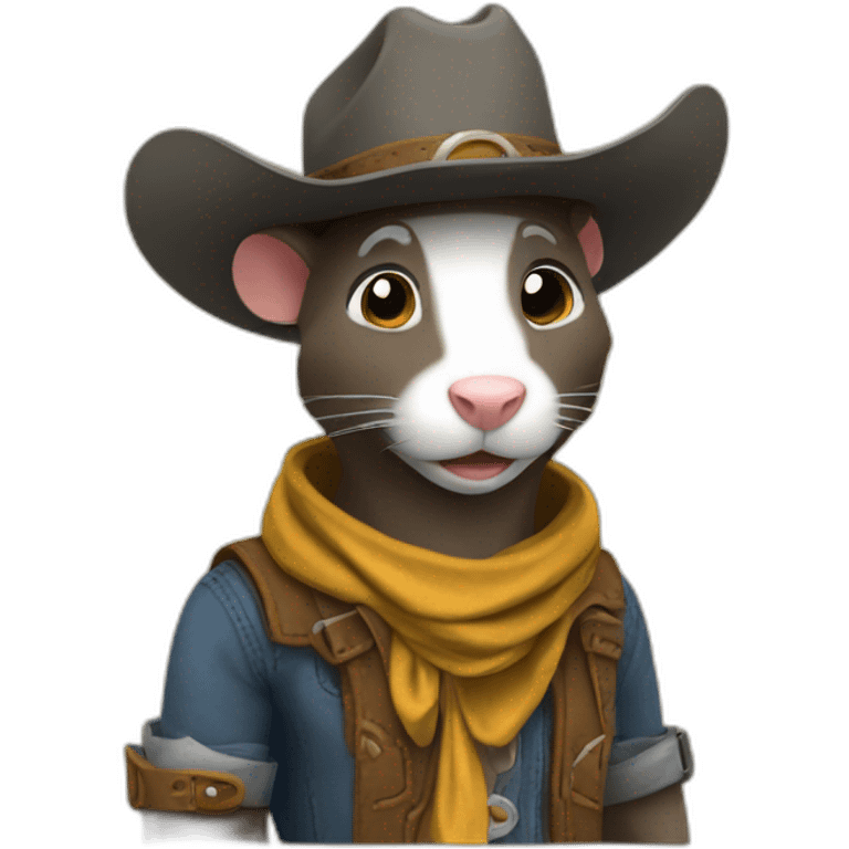 remy the rat cowboy emoji