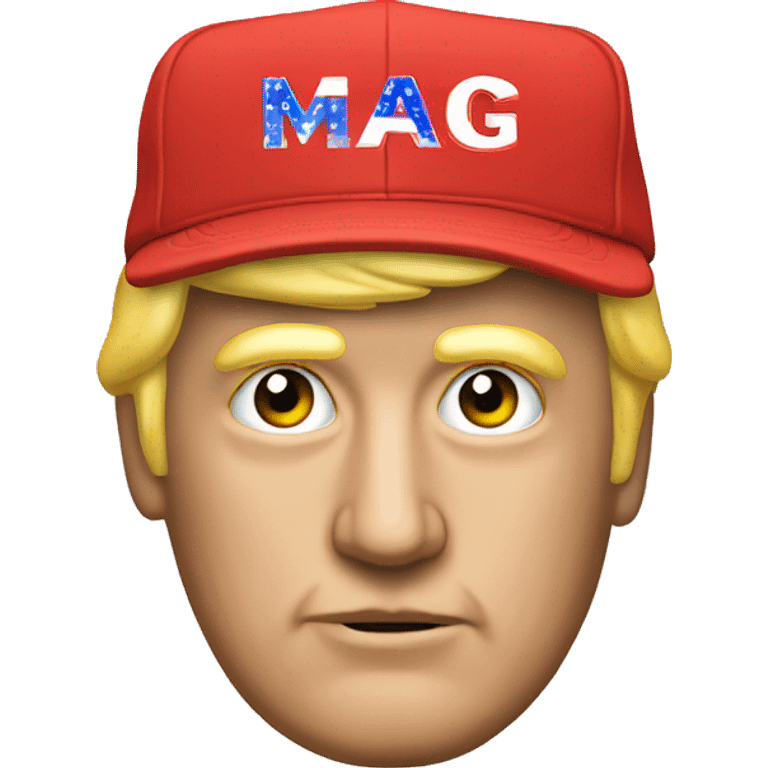 Trump MAGA hat emoji