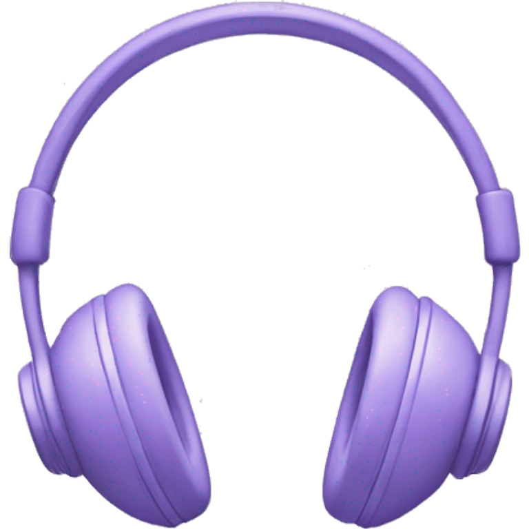 Pastel Purple Headphone emoji